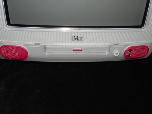 Apple iMac G3 M4984 Strawberry Red  All In One Computer 333MHZ 64 SDRAM  6 GB HD - Picture 6 of 9