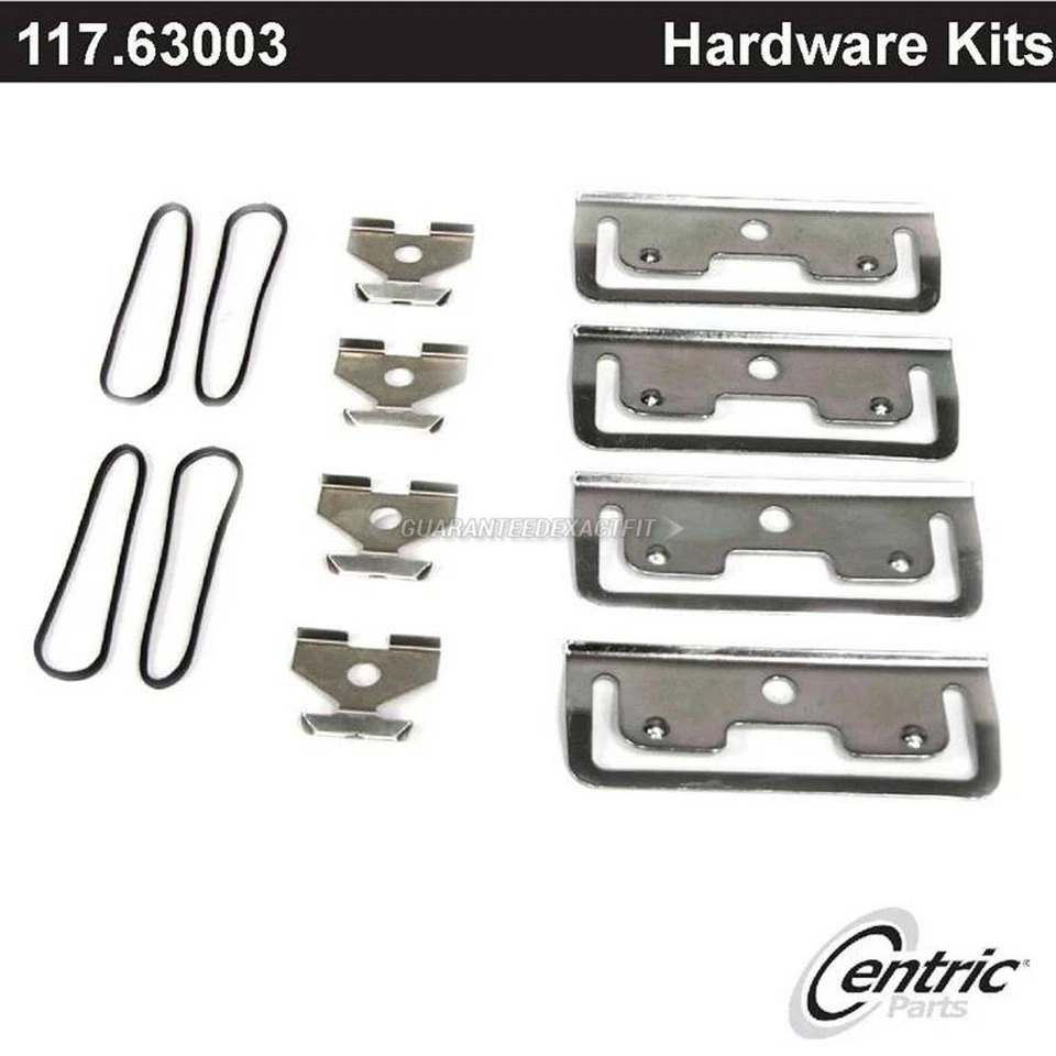 Kit de herrajes de freno delantero centrado en satélite TCP para Dodge Van Coronet y Plymouth Foto 2 de 3