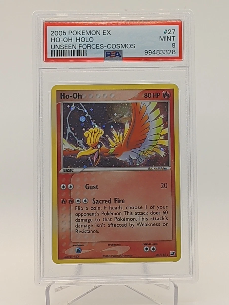 Ho-Oh Pokémon TCG EX Unseen Forces Individual Collectible Card