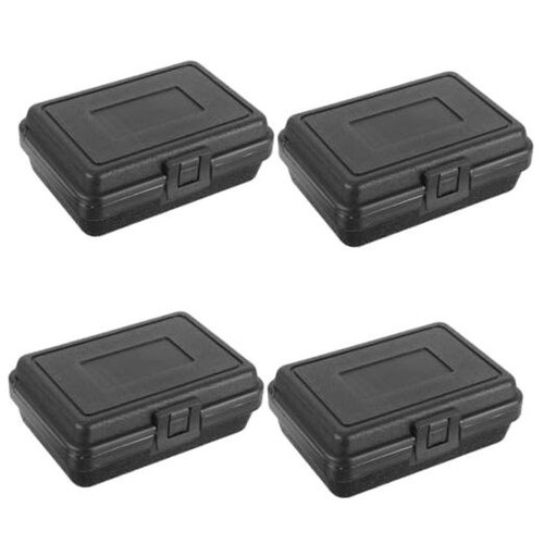 4 Pcs Tool Storage Box,Waterproof Small Hard Case,Plastic Tool Box,Portable