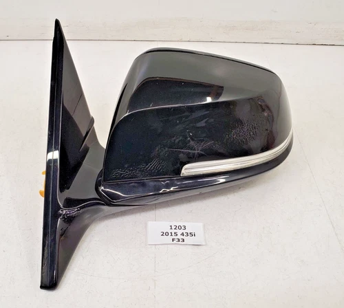 ✅ 14-20 OEM BMW F32 F33 F36 Left Driver Exterior Mirror Assembly Black 475 NOTE*