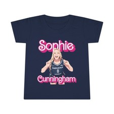 Sophie Cunningham Indiana Fever Toddler Unisex T-Shirt Multicolor 