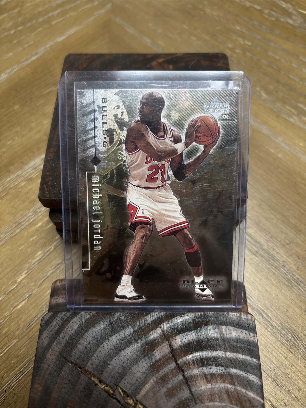 1998-99 Upper Deck Black Diamond MICHAEL JORDAN #10 Chicago Bulls Card HOF