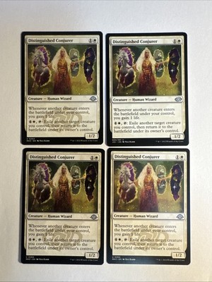 4x Mtg Modern Horizons 3 Distinguished Conjurer NM/M Magic The Gathering