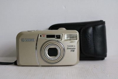 Kyocera Yashica Zoomate 115 analoge Kompaktkamera 35 mm   getestet