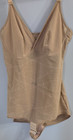 Women’s Beige Firm Shapewear Bodysuit One Piece XL Wireless Hook & Eye — photo 1