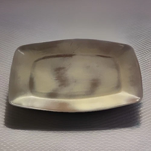 Vintage Frankoma Pottery Desert Gold Cattlebrands 94P Serving Dish 17" Platter