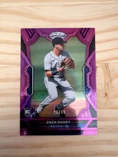 2022 Panini Chronicles Certified Purple #46 Zack Short 27/49 Detroit Tigers