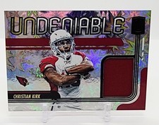 Christian Kirk 2019 Panini Unparalleled Undeniable Jersey #UN-CK Cardinals Relic