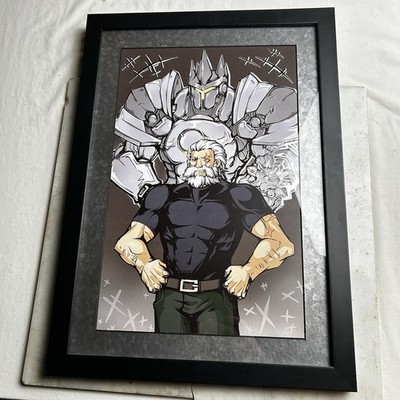 Custom Professionally Framed Art Print Reinhardt Wilhelm Overwatch video game