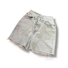 Vintage Youth Light Wash Red Tab Levi  s Cutoff Shorts