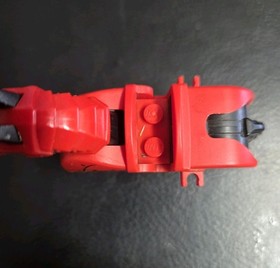 Lego- Lot Of 2- 1 Horse Armored Red Barding From Set 70402 Gatehouse Raid