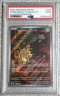 Team Rockets Meowth 203/182 Illustration Rare Destined Rivals PSA 9 MINT