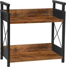 Spice Rack Counter Shelf Organizer, 2-Tier Coffee Station Organizer...