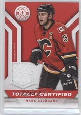 2013-14 Totally Certified Totally Certified Materials Red Mark Giordano #TC-MGI