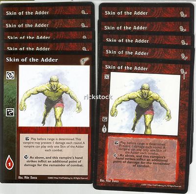 Skin of the Adder x10 KMW FN VTES Jyhad