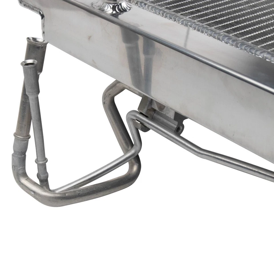 Conjunto de radiador e condensador CA TYC ajuste direto para Infiniti G25 G37 Nissan 370Z - Imagem 4 de 4