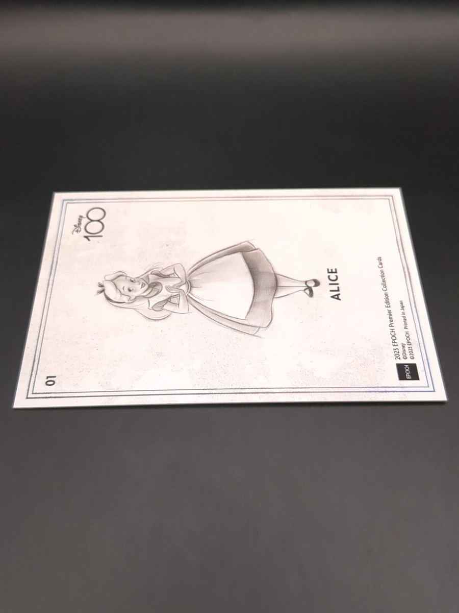 Alice #01 Disney 100 Collection Card Anniversary EPOCH 2023 Japan