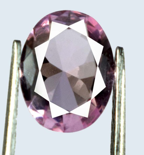 Burma Pink Spinel Gemstone 1.45 Ct Natural Oval Cut AGI Certified DB12 - Picture 1 of 10