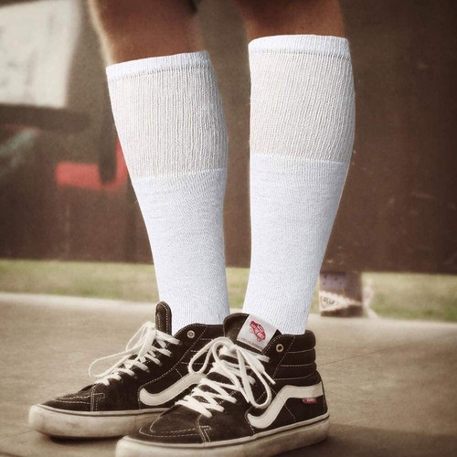 24 Units of Yacht & Smith Kids White Tube Socks Size 4-6 - Boys Crew Sock - Picture 4 of 7