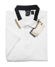 Hugo Boss Black Label White Phillipson 107 Slim Fit Short Sleeve Polo Shirt