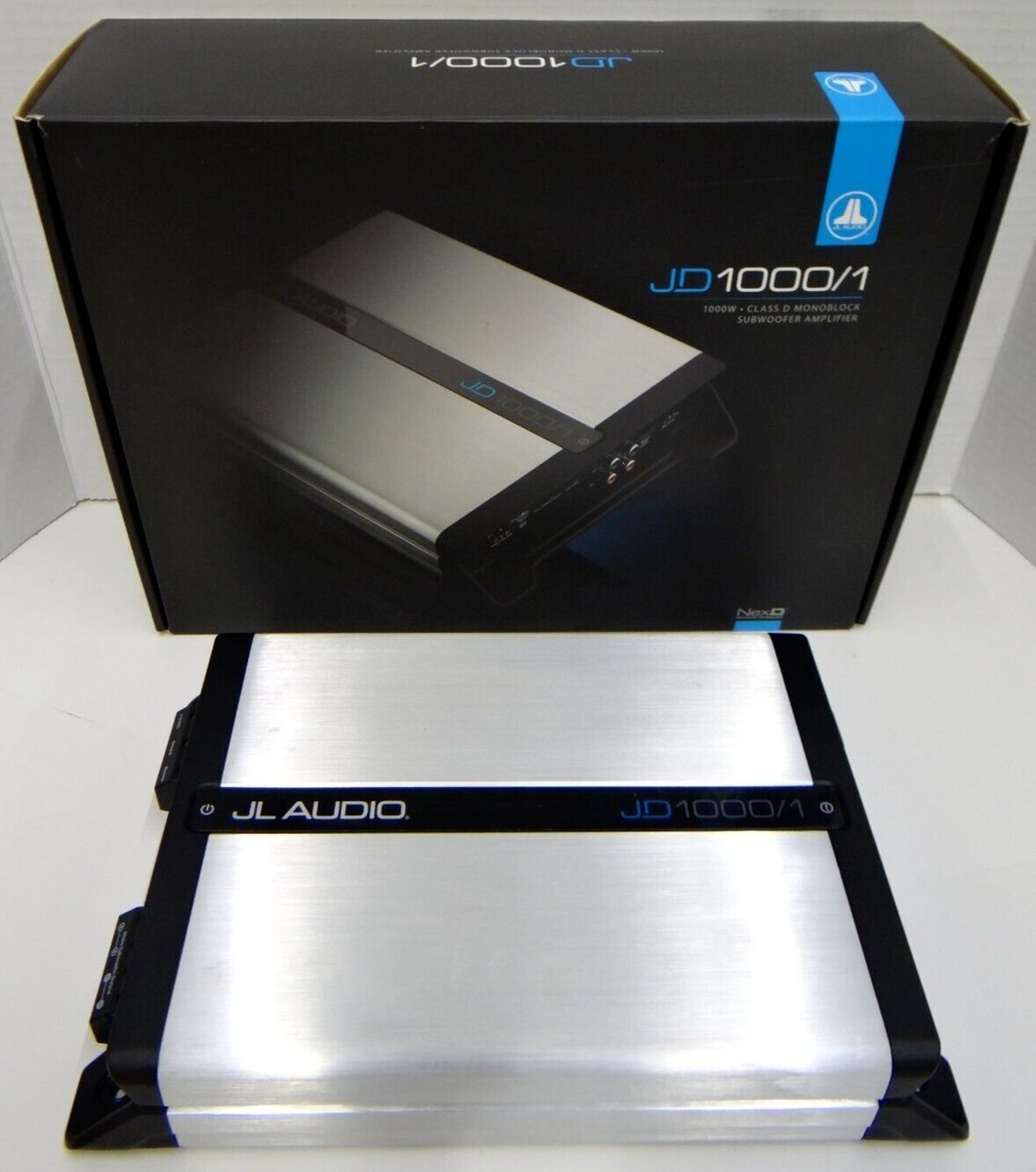 JL Audio JD1000/1 Mono Class D Subwoofer Amplifier 1000 Watt JL Audio JD1000/1 Mono Class D Subwoofer Amplifier 1000 Watt