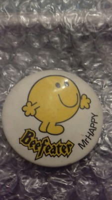 Beefeater Mr Happy Vintage Abzeichen 