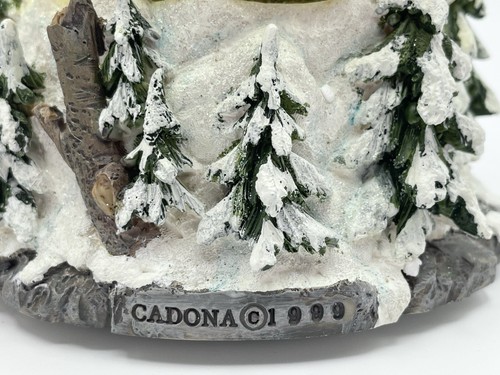 Siberian Tiger Snowglobe Cadona International Endangered Species Collection - Picture 10 of 19