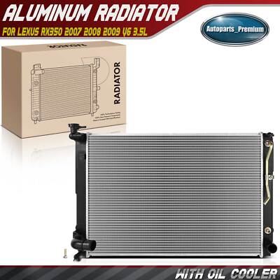 08 Lexus Rx 350 Radiator Radiator w/ Oil Cooler for Lexus RX350 2007 2008 2009 V6 3.5L Automatic ...