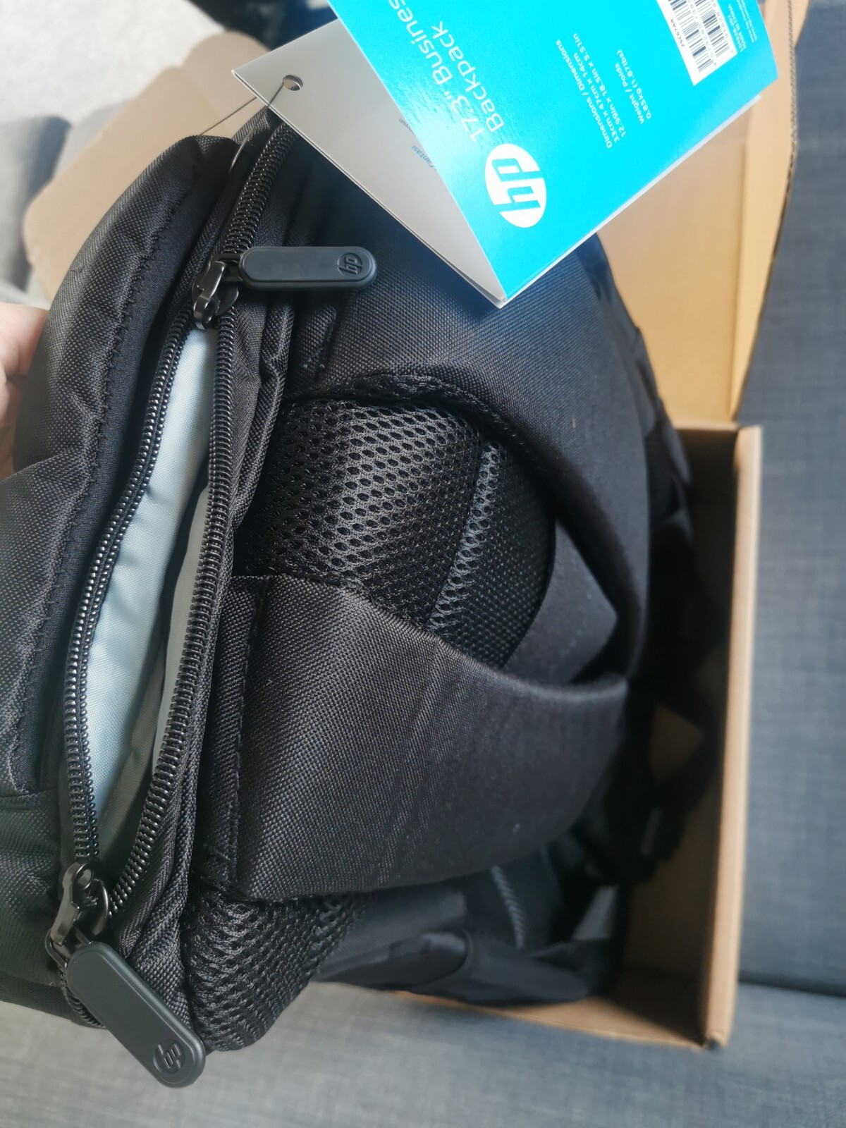 New HP Business Backpack Black Laptop 17.3" eBay