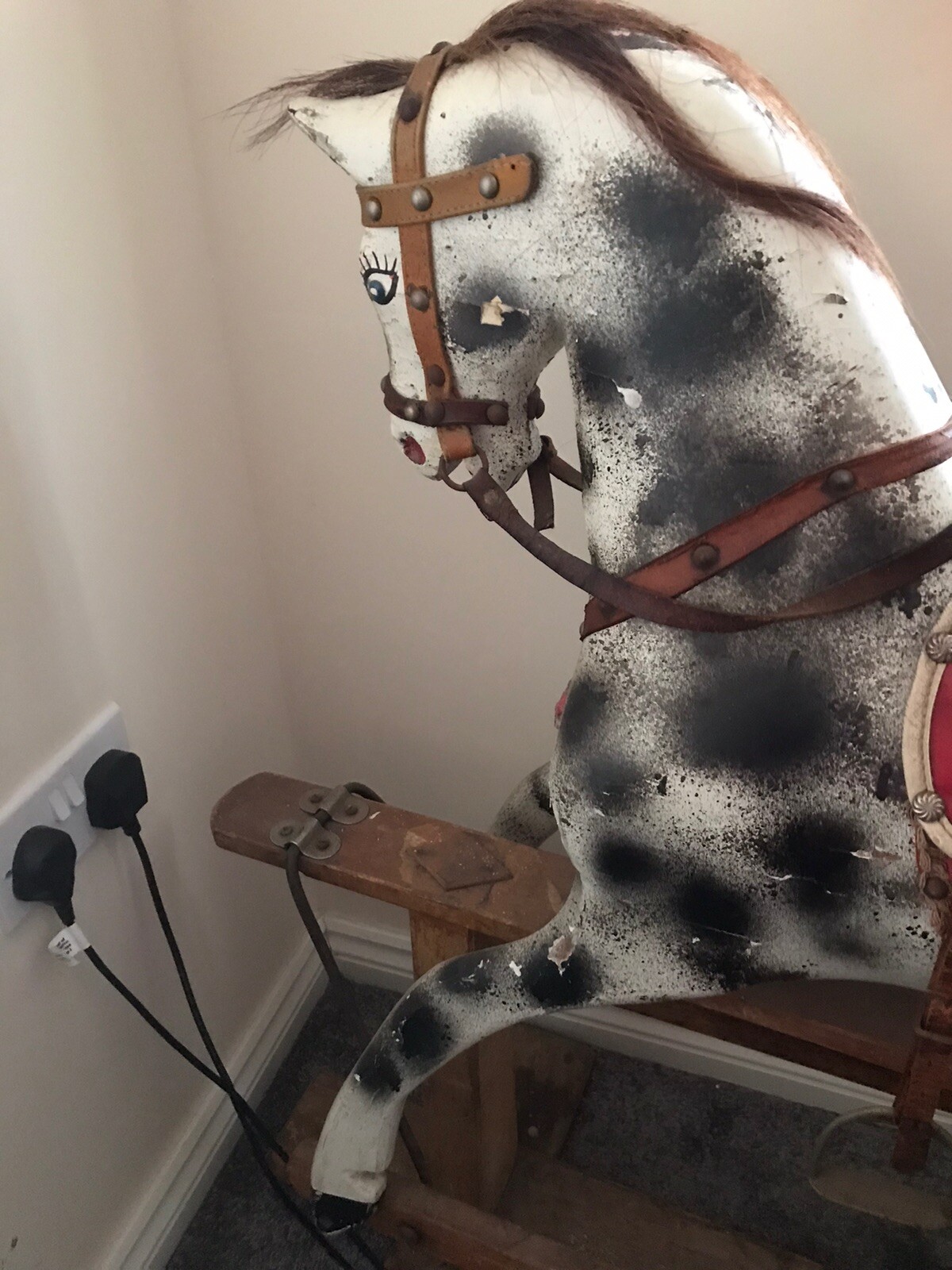 Antique Rocking Horse eBay