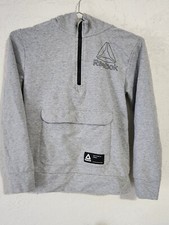 REEBOK SIZE 8 MEDIUM KIDS half zip hoodie