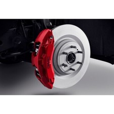 Gmc Red Performance Brembo Brake Caliper Left With Brake Pads - Gm 84332702 Gmc Red Performance Brembo Brake Caliper Left With Brake Pads - Gm 84332702