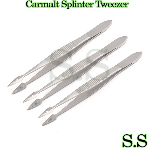 12 Carmalt Splinter Tweezer Straight Surgical & Veterinary - Foto 5