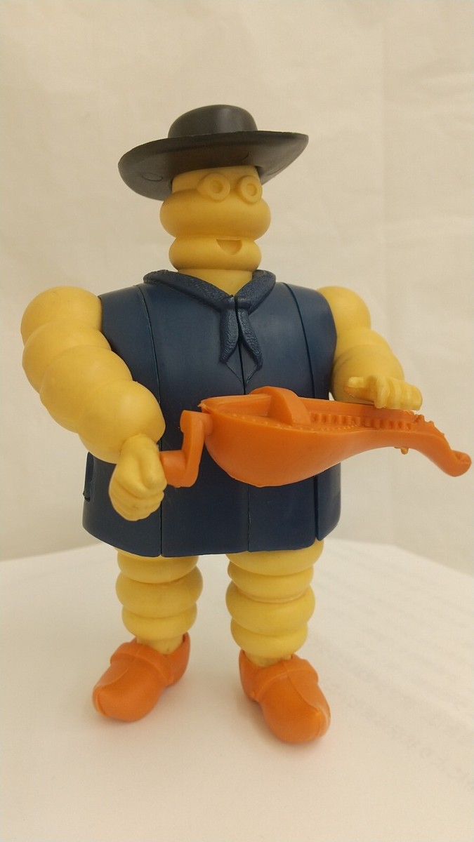 Michelin man Bibendum 3D Puzzle Mandolin BIB Blue from Japan