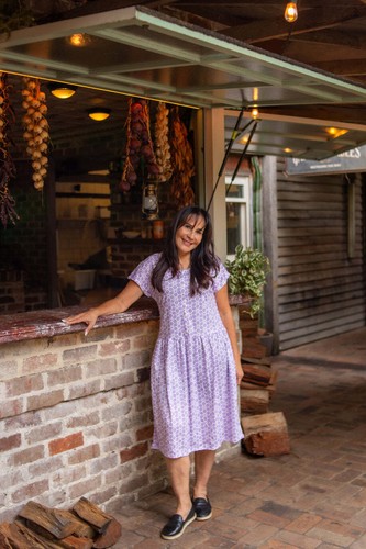 Diamond Belle Drop Waist Dress (summer) - Picture 4 of 8