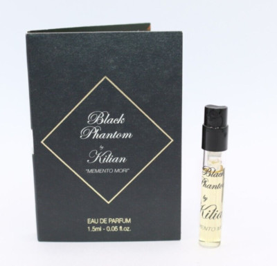 Kilian Black Phantom Memento Mori Eau de Parfum Sample Spray 0.05oz / 1.5ml