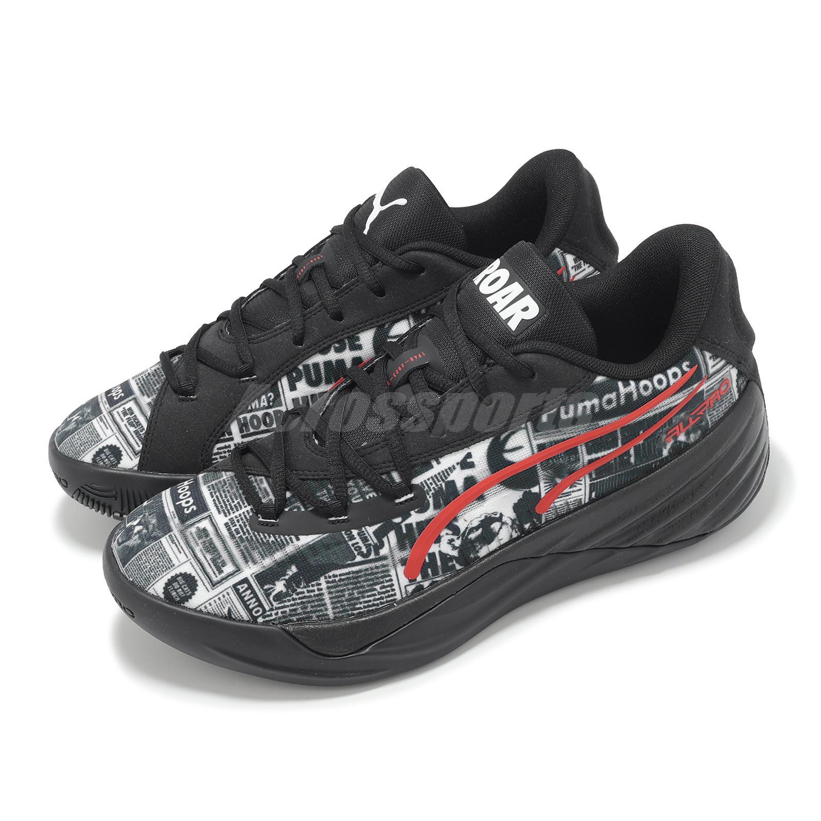 Мужские баскетбольные кроссовки Puma All Pro NITRO Media Day Black White 310395-01