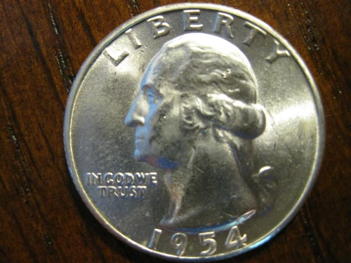 1954 Washington Quarter Dollar Gem BU!