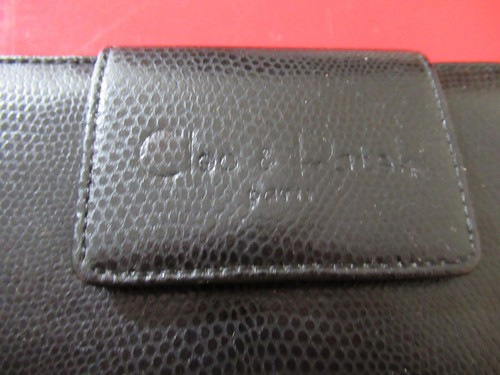 CLEO & PATEK Black Leather Women's Wallet - Picture 4 of 11