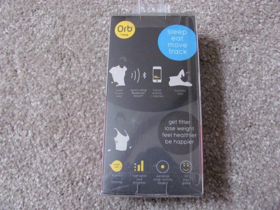 Brand New Orb by Fitbug Bluetooth Tracks Movement + Sleep FB929 PINK - Image 4 of 4