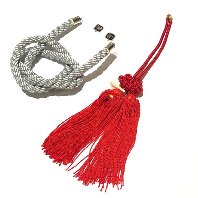 VIP Charm Junction Produce JDM Fusa Silver Kiku JP Knot Red Kin