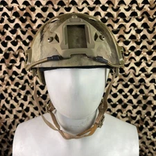 NEW Bravo Airsoft PJ V2 Helmet - A-TACS AU