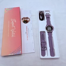 Sanorum Women's Smart Watch Android/iPhone Fitness HR Sleep Sp02 IP68 1.27"