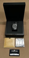 NOS Fortis Terrestis (902.20.150) Stainless Steel Dress Watch