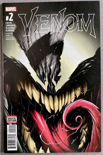 Venom #2A - Gerardo Sandoval Trade Variant - (2017 - Marvel Comics) - NM