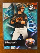2023 Bowman Platinum Silas Ardoin #TOP-88 Aqua Ice /250 Baltimore Orioles