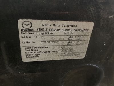 Used Rear Bumper Assembly Rear fits: 2019 Mazda CX-3 Rear Grade C