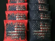 Custom USA Patriotic American USA Flag 8 ACA Regulation Cornhole Bean Bags B115