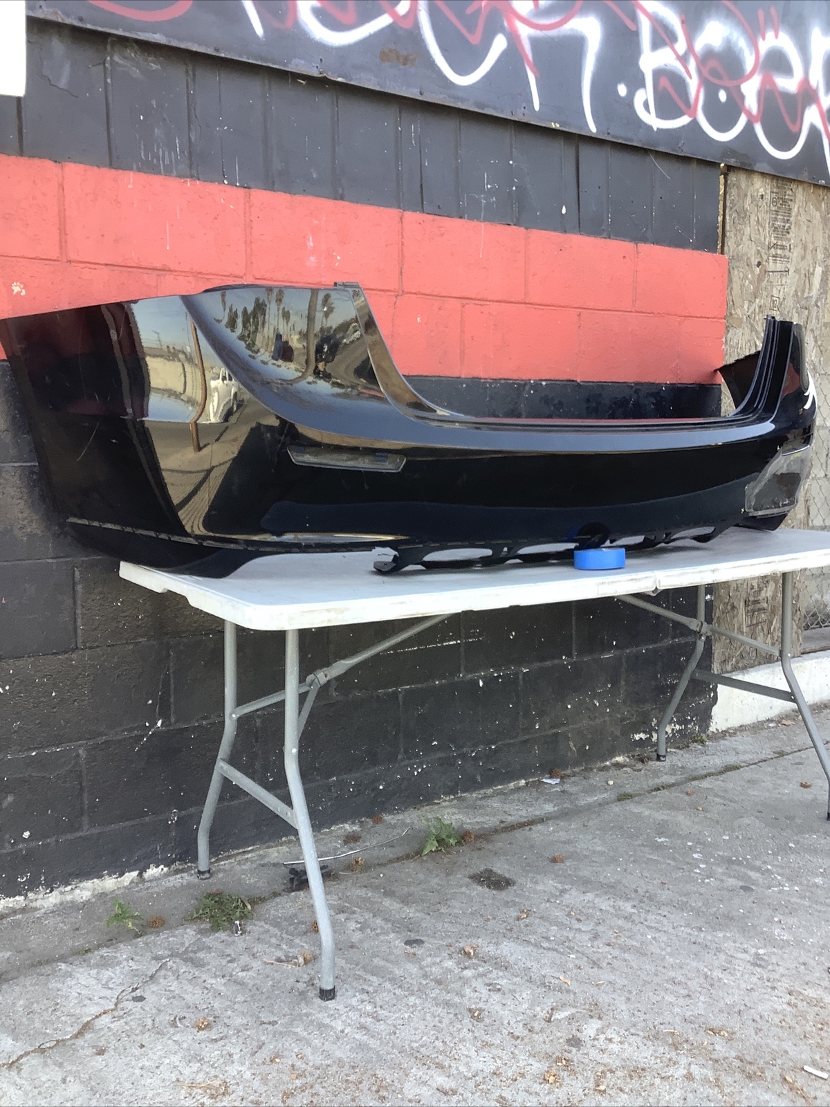 2014 2015 2016 2017 MASERATI GHIBLI REAR BUMPER COVER OEM USED